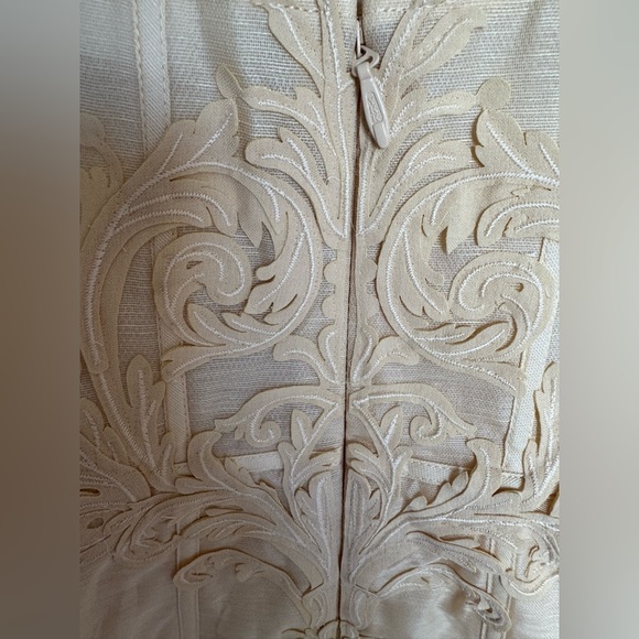 Zimmerman rebellion corset , beige Cream Lace Dress size 2 medium - Picture 6 of 10